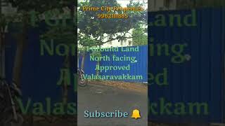 #1 ground land sale in #Valasaravakkam #approved #northfacing #residentialland #primelocation #🆔 111