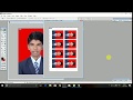 Photoshop tutorial - Create Action Passport Size Photo Step by Step Process with action  (one click)