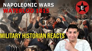 Military Historian Reacts - Napoleonic Wars: Battle of Waterloo 1815