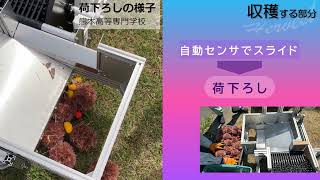 栗収穫運搬ロボット②‐1 収穫部の紹介　YT 02 1 harvest