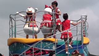 【キャッスル前】ディズニー夏祭り2015おんどこどん 8/16