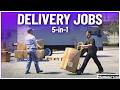 FiveM Script | Delivery Jobs - 5-in-1 | KuzQuality