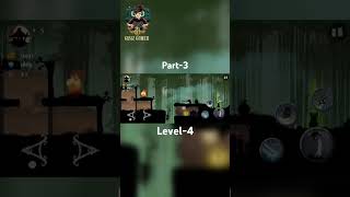 Ninja arashi 1 walkthrough level-4 part-3 IGIBIZ GAMER| #walkthrough #gaming #shorts #trending