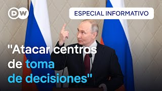 Rusia bombardea infraestructuras ucranianas y no descarta atacar centros de toma de decisión en Kiev