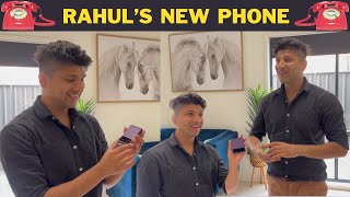 RAHUL IS OBSESSED WITH HIS NEW PHONE ☎️ BHABHI GOT HER GIFT