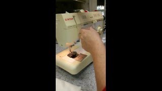 SINGER 5830C Demo THREADING & BOBBIN WINDING Part 2