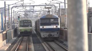 2013年9月23日 84レ(城東シャトル) 貨物列車