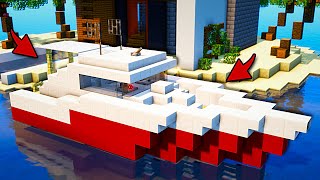 Speedboat in Minecraft Timelapse