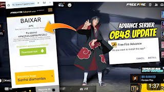 HOW TO DOWNLOAD FREE FIRE NEW ADVANCE SERVER || OB48 UPDATE || NARUTO CHAPTER2