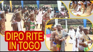 KROBOS DIPO ''RITE OF PASSAGE'' Performed In Togo - The Rich Culture in Ghana