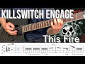 This Fire  /  Killswitch engage (screen TAB | Guitar lesson)