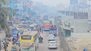 ঢাকা সিলেট মহাসড়ক ৬ লেন প্রকল্পের ফ্লাইওভার নির্মাণ কাজ কতদূর হলো দেখি | Dhaka Sylhet Highway 6 Lane