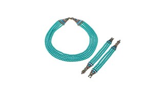 Heidi Daus "Deco Master Clasp" Necklace/Bracelet Set