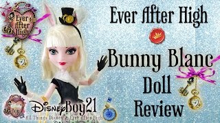 Ever After High Bunny Blanc Doll - Review and Unboxing