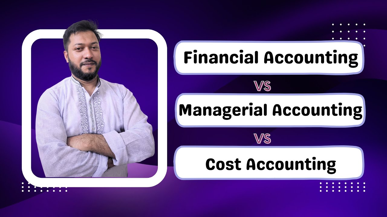 Accounting Topic:Financial Accounting Vs Managerial Accounting Vs Cost ...