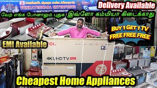 Factory Sale Home Appliances | Buy 1 Get 1 LED TV Offer | 20% to 40% Real Discount | Video Shop