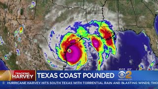 Hurricane Harvey Unleashes Fierce Winds, Drenching Rain Over Southeast Texas