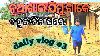 ନୂଆଁଖାଇ ଯିମି ଗାଁ  କେ / nuakhai jimi gaa k / #vlog #dailyvideoblog #home #trending #govillager