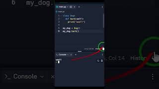 Python OOP in 30 Seconds - For Beginners #shorts