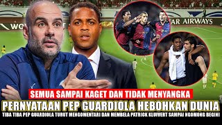 🔴HEBOHKAN DUNIA! PERNYATAAN MENGEJUTKAN PEP GUARDIOLA USAI PATRICK KLUIVERT JADI PELATIH INDONESIA