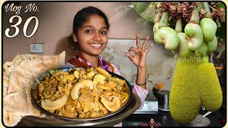 माझा '३०वा' व्लॉग..😊 | 'काजू' स्पेशल फणसाची 'फूस-भाजी'..😋 | Rohi's Village Lifestyle - Vlog No. 30