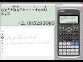 Classwiz How-To: Solving a Quartic Equation