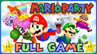 Mario Party FULL GAME Longplay (Nintendo 64) HD 4k