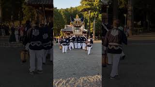 多可町秋祭り安田郷2日目(中安田)