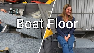 Fishing Boat Project, Floor Fitting, Part 12