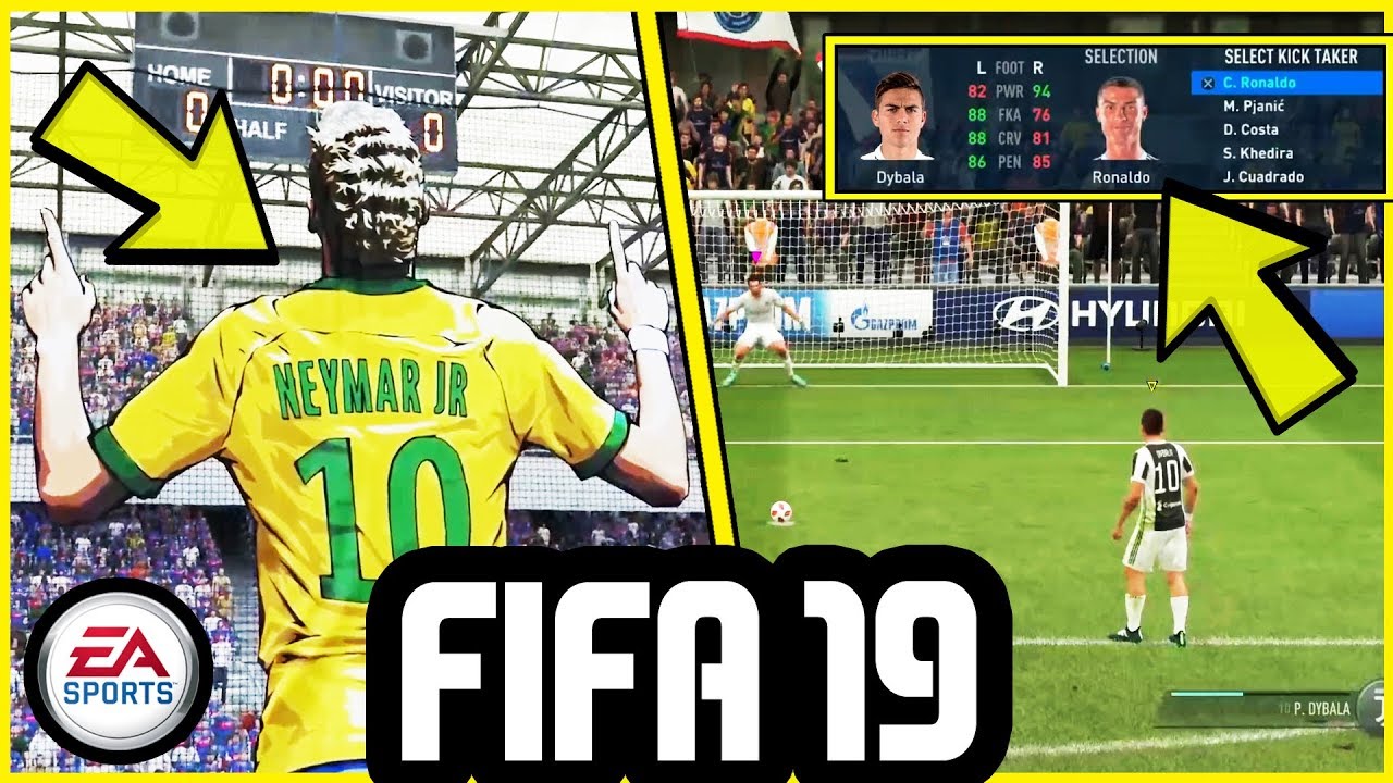 AMAZING FIFA 19 NEW GAMEPLAY FEATURES - YouTube