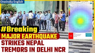 Earthquake strikes Nepal | Major Tremors felt in Delhi NCR | Earthquake | Oneindia news
