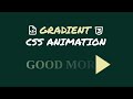 Gradient Text css animation