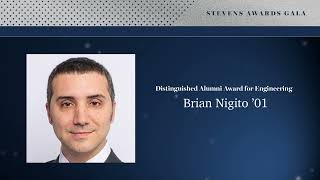 2024 Stevens Awards Gala - Distinguished Alumni Award - Engineering - Brian Nigito