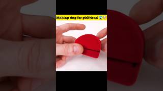Making ring for girlfriend 😱🤯 || wait for last look 😍 || #shorts #viral #youtubeshorts
