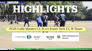 LMCC v/s FT Titans | Defending 122-ODI Final | Waikato Valley Competition Senior B Limited Over-2025