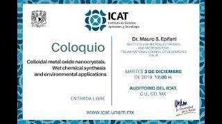 Colloidal Metal Oxide Nanocrystals. Wet Chemical Synthesis and Environmental Applications