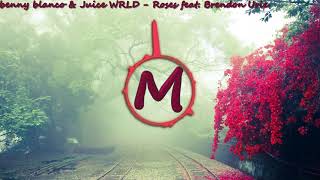 benny blanco & Juice WRLD  - Roses feat  Brendon Urie [AUDIO VISUALIZER]