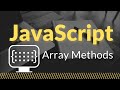 JavaScript Array Methods | JavaScript Tutorial