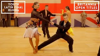 Youth Latin Rumba Final - Britannia Open Titles