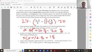 Algebra 2 Unit 5   Lesson 2 Fall 2024