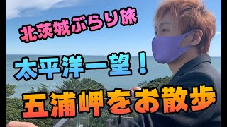 北茨城の景勝地【五浦岬】で海を見ながらのんびり春のお散歩