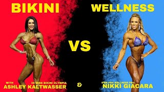 Compare \u0026 Contrast: Bikini vs. Wellness |IFBB Pro League