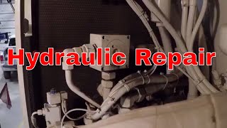 To The Top Crane | Hydraulic repair on the crane