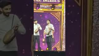 dsp anirudh at stagee performance lovely bond 💥💥💥🥳