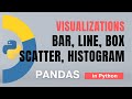 #39 Pandas: Visualizations - 1 in Python - 25 | Tutorial