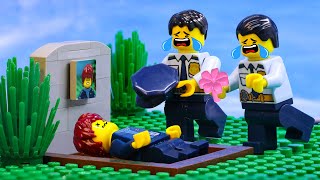 Smart Thief Has Pretended To Be Dead Deceive The Police | LEGO City Bank Robbery