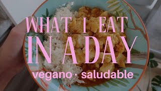 Lo que una VEGANA saludable (que no restringe) come en un día// Recetas e ideas!!