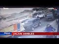 Detik-detik Jalan di Sleman Ambles, Dua Kendaraan Terperosok ke Dalam Lubang - iNews Sore 23/07