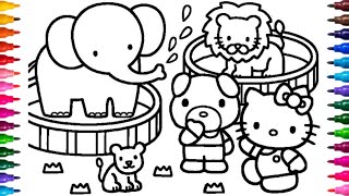 Hello Kitty Coloring for Creativity: Relaxing and Fun for Kids and Adults