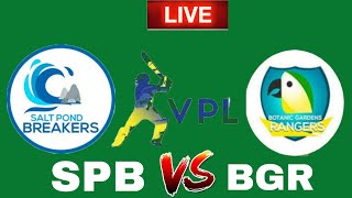 Vincy Premier T10 League 2022 - Qualifier 2 | Salt Pond Breakers vs Botanical Garden Rangers